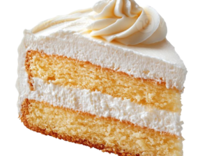 exultante vanilla cut out cake